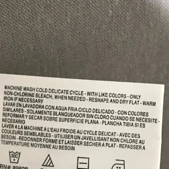 #80 Nine West Women's Crew Pullover Short Sleeve Cable Knit Sweater Gray Size M - Picture 9 of 9